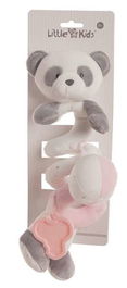 Creaciones Llopis Espiral Baby Panda Rosa 25cm