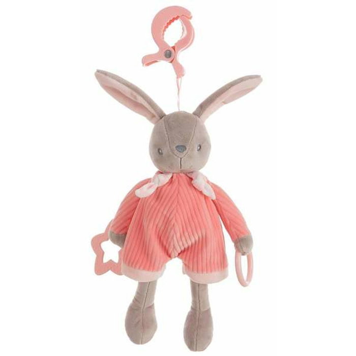 Creaciones Llopis Pinza Activity Conejo Rosa Terciopelo 26 Cm