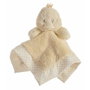 Creaciones Llopis Dou-Dou Pata Amarillo Rizo Lunares Doble Capa 30X30Cm