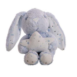 Creaciones Llopis Conejito Rizo 22 cm Azul Caja