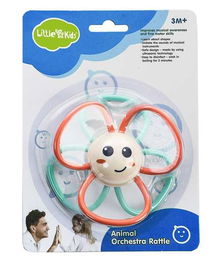 Creaciones Llopis Sonajero Corita con Aros Mordedores 10x10x5 cm