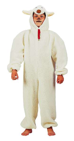 Creaciones Llopis Disfraz Infantil Ovejita Peluche T-5 Talla 11-13 Años