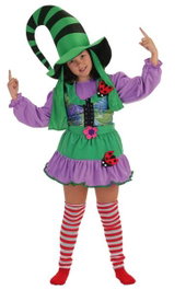 Creaciones Llopis Disfraz Infantil Duendecilla Verde T-5 11-13 Años