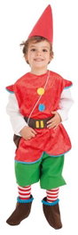 Creaciones Llopis Disfraz Infantil Gnomo talla 5 (11-13 Años) man