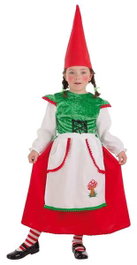 Creaciones Llopis Disfraz Infantil Gnoma talla 4 (9-11 Años) inevitable