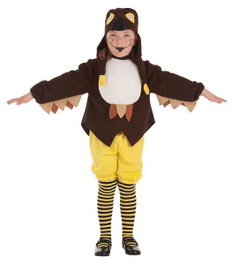 Creaciones Llopis Disfraz Infantil Búho loco talla 3 (7-9 Años)