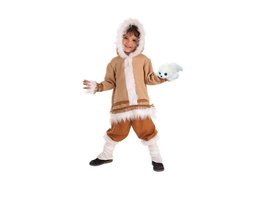 Creaciones Llopis Disfraz Infantil Esquimal T-3 7-9 Años