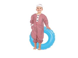 Creaciones Llopis Disfraz Infantil Bañista Talla 3 (7-9 Años) de 3 piezas