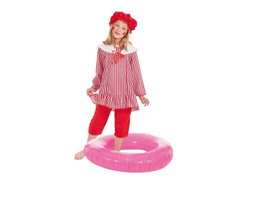 Creaciones Llopis Disfraz Infantil Bañista Niña talla 3 (7-9 Años)