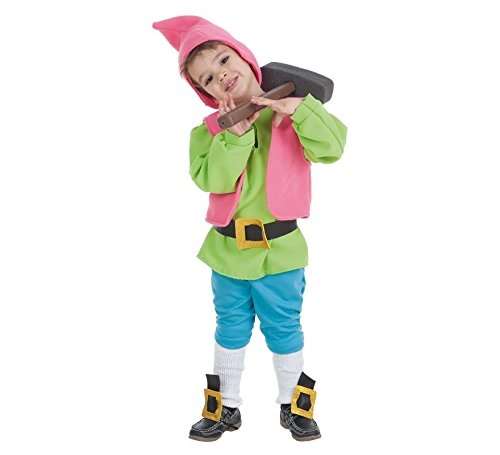 Creaciones Llopis Disfraz Infantil Enanito Verde T-0 2-3 Años Creaciones Llopis Disfraz Infantil Enanito Verde T-0 2-3 Años