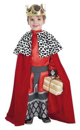 Creaciones Llopis Disfraz Infantil Rey Gaspar Talla 1 (3-5 Años)