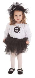 Creaciones Llopis Disfraz Infantil Fantasma Tutú T-1 3-5 Años