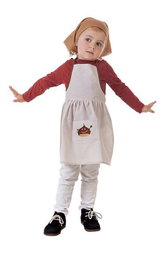 Disfraz para Niños Cocinera Blanco