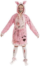 Disfraz para Niños Cerdita Set de Maquillaje Zombie