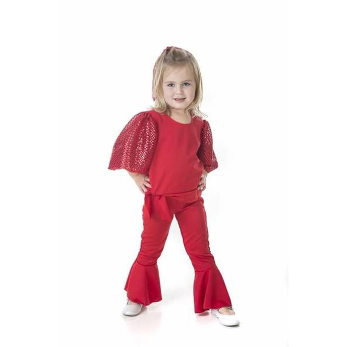 Creaciones Llopis Disfraz Infantil Carrá T-1 Rojo 3-5 Años