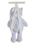 Creaciones Llopis Mochila Oso Azul Rizo 50 Cm