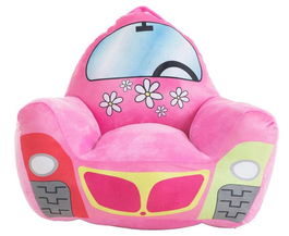 Creaciones Llopis Sillón Coche Flower Rosa 52x48x51 cm