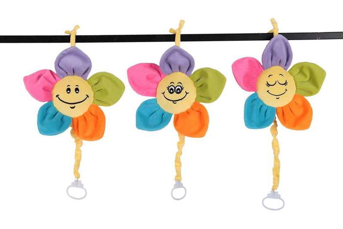 Creaciones Llopis Flor Musical 30cm Emite Sonidos Poliéster