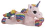 Creaciones Llopis Peluche Gigante Unicornio Arcoíris de 130 cm, fabricado en suave Poliéster, ideal para niñas y niños mayores de 3 años.