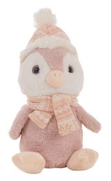 Creaciones Llopis Pingüino Gorrito Rosa 34 cm