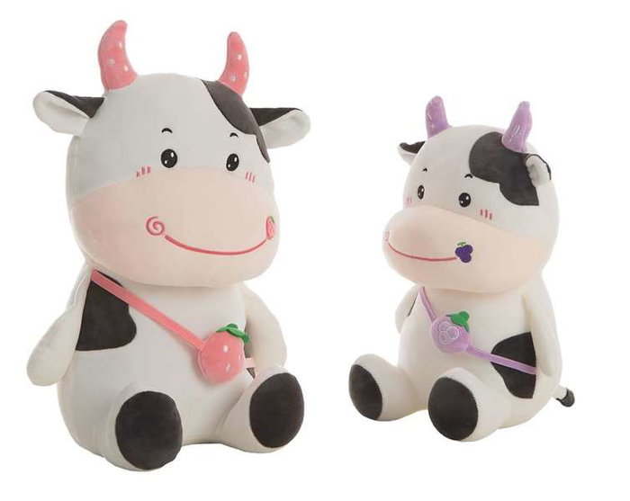 Creaciones Llopis Vaquita Fresita Peluche 40 cm