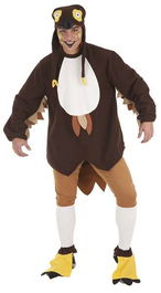 Creaciones Llopis Disfraz Adulto Búholoco Talla L Pantalones Chaqueta Capucha Cúprepies