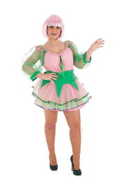 Creaciones Llopis Disfraz Adulto Ninfa Talla L Incluye Falda, Camisa, Tutu y Corse