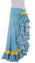 Creaciones Llopis Disfraz Adulto Falda Sevillana Turquesa Baile Talla M