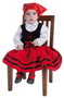Creaciones Llopis Disfraz Bebe Pastora Talla-Xs (Hasta 18 Meses)