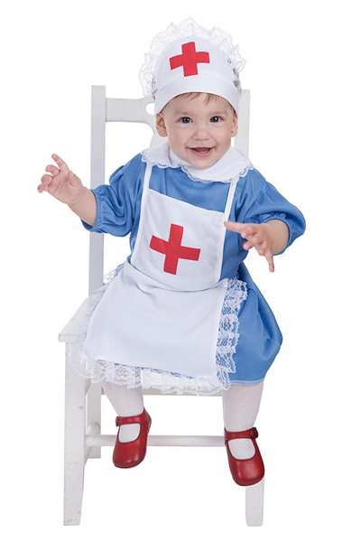 Creaciones Llopis Disfraz Bebe Enfermera Talla 6-12 Meses Edad Mínima Recomendada 3 Años Creaciones Llopis Disfraz Bebe Enfermera Talla 6-12 Meses Edad Mínima Recomendada 3 Años