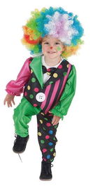 Creaciones Llopis Disfraz Bebe Payaso Rayas Talla 0-12 Meses