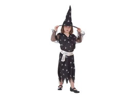 Creaciones Llopis Disfraz Infantil Bruja Arañas T-S 3-6 Años
