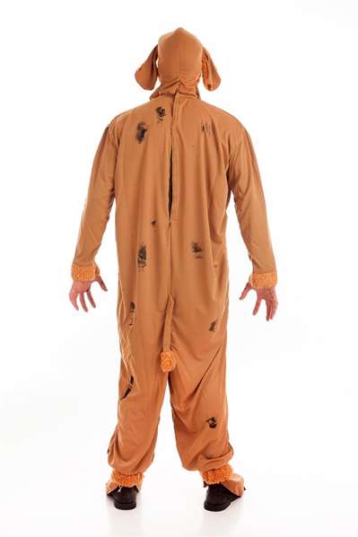 Creaciones Llopis Disfraz Adulto Perrito Zombie Talla L con Maquillaje Halloween