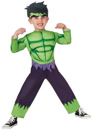 Creaciones Llopis Disfraz Infantil Musculoso Verde Talla S 3-6 Años