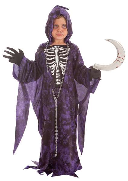 Creaciones Llopis Disfraz Infantil Túnica Reaper T-S 3-6 Años Creaciones Llopis Disfraz Infantil Túnica Reaper T-S 3-6 Años