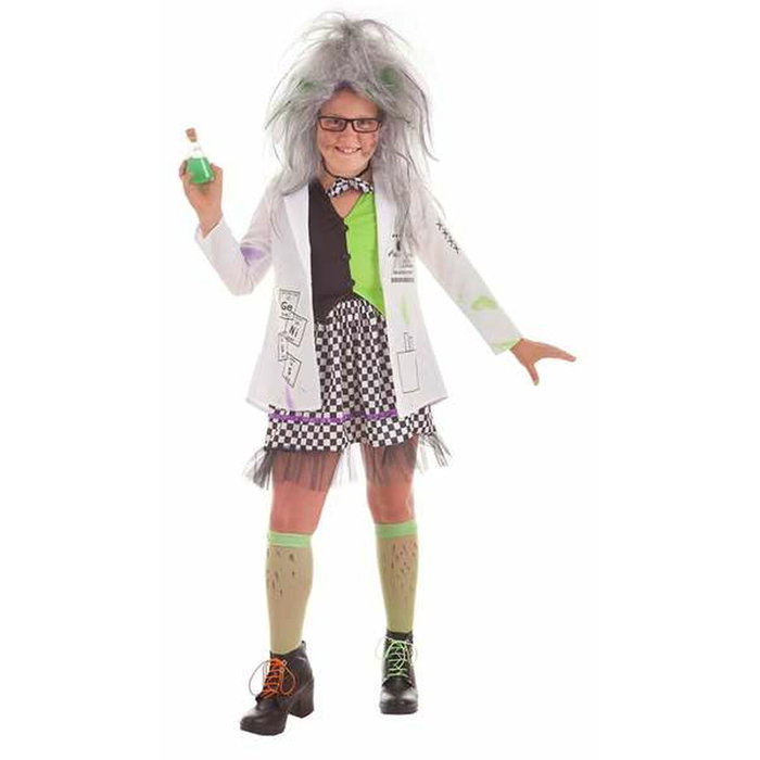 Creaciones Llopis Disfraz Infantil Científica Loca T-S