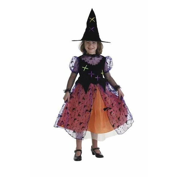 Creaciones Llopis Disfraz Infantil Bruja Colorín T-M 7-9 Años