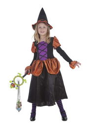 Creaciones Llopis Disfraz Infantil Bruja Simpática T-L (10-12 Años)