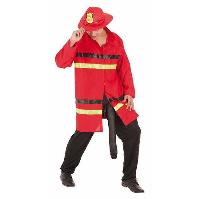 Creaciones Llopis Disfraz Adulto Bombero Manguera Talla M/L