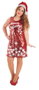 Creaciones Llopis Disfraz Adulto Vestido Merry Christmas Talla M/L