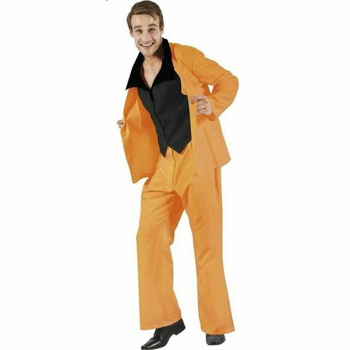 Creaciones Llopis Disfraz Adulto Traje Chaqueta Naranja Talla L