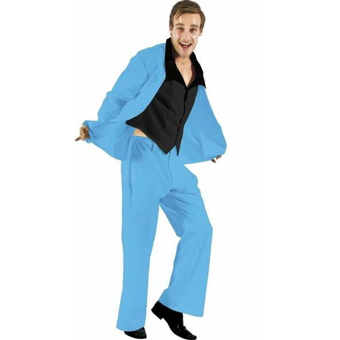 Creaciones Llopis Disfraz Adulto Traje Chaqueta Azul Talla XL