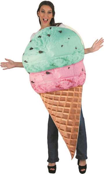 Creaciones Llopis Disfraz Adulto Cucurucho Sabores Talla L Creaciones Llopis Disfraz Adulto Cucurucho Sabores Talla L