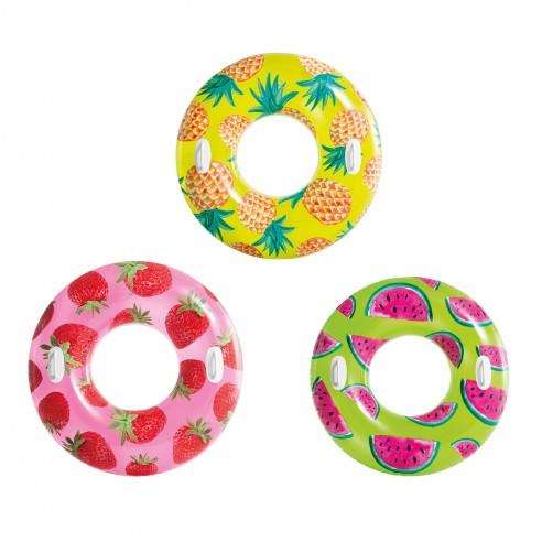 Intex Flotador con asas rueda Frutas tropicales 1,07cm mod Sdos - Modelos surtidos Intex Flotador con asas rueda Frutas tropicales 1,07cm mod Sdos - Modelos surtidos