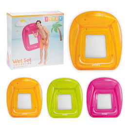 Intex Sillón Hinchable Colores Surtidos para Piscinas 104 x 102 cm