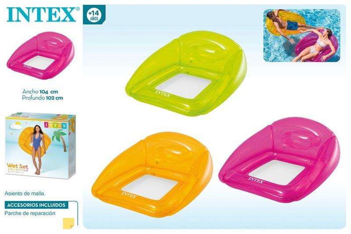 Intex Sillón Hinchable Lounges 104x102 cm Colores Surtidos Intex Sillón Hinchable Lounges 104x102 cm Colores Surtidos