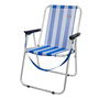Color Baby Silla de Playa Aluminio Plegable Fija Marinera Textileno 44x45x76 cm