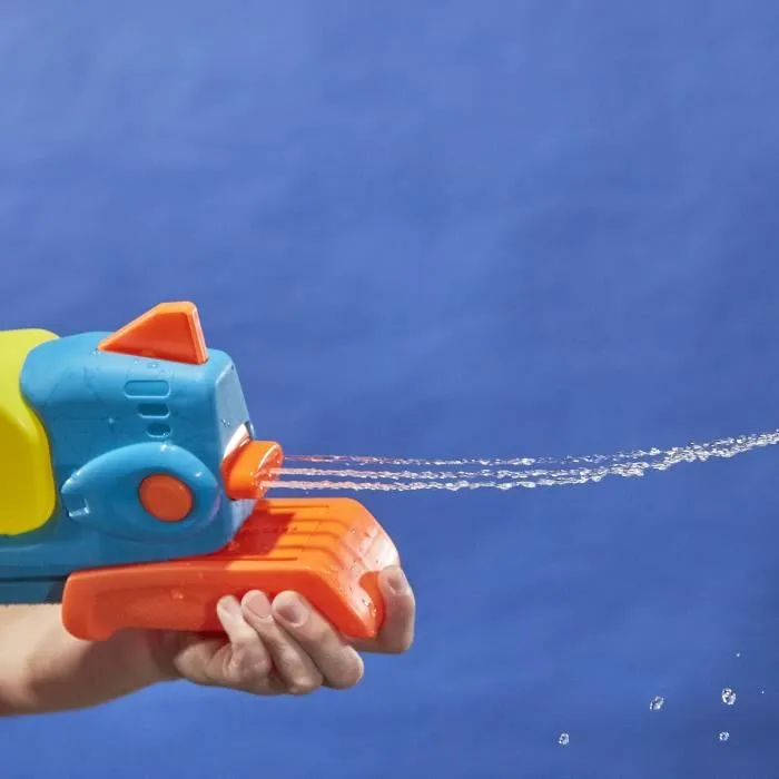 Nerf Super Soaker Wave Spray HAS5010996108913, Blaster de Agua con Boquilla Rotativa para Chorro Ondulado, Juguete de Exterior