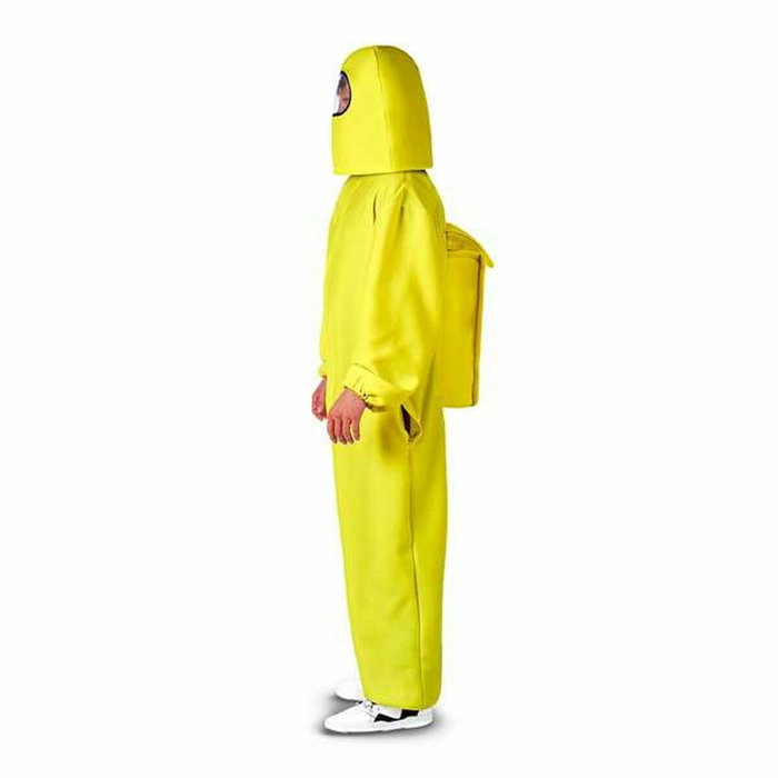 My Other Me Disfraz Among Us Impostor Yellow XL (Escafandra Y Traje Con Cremallera Y Bolsillos) inevitable