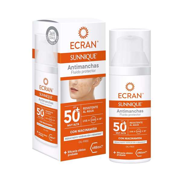 Ecran Sunnique Antimanchas Facial SPF50+ 50 ml